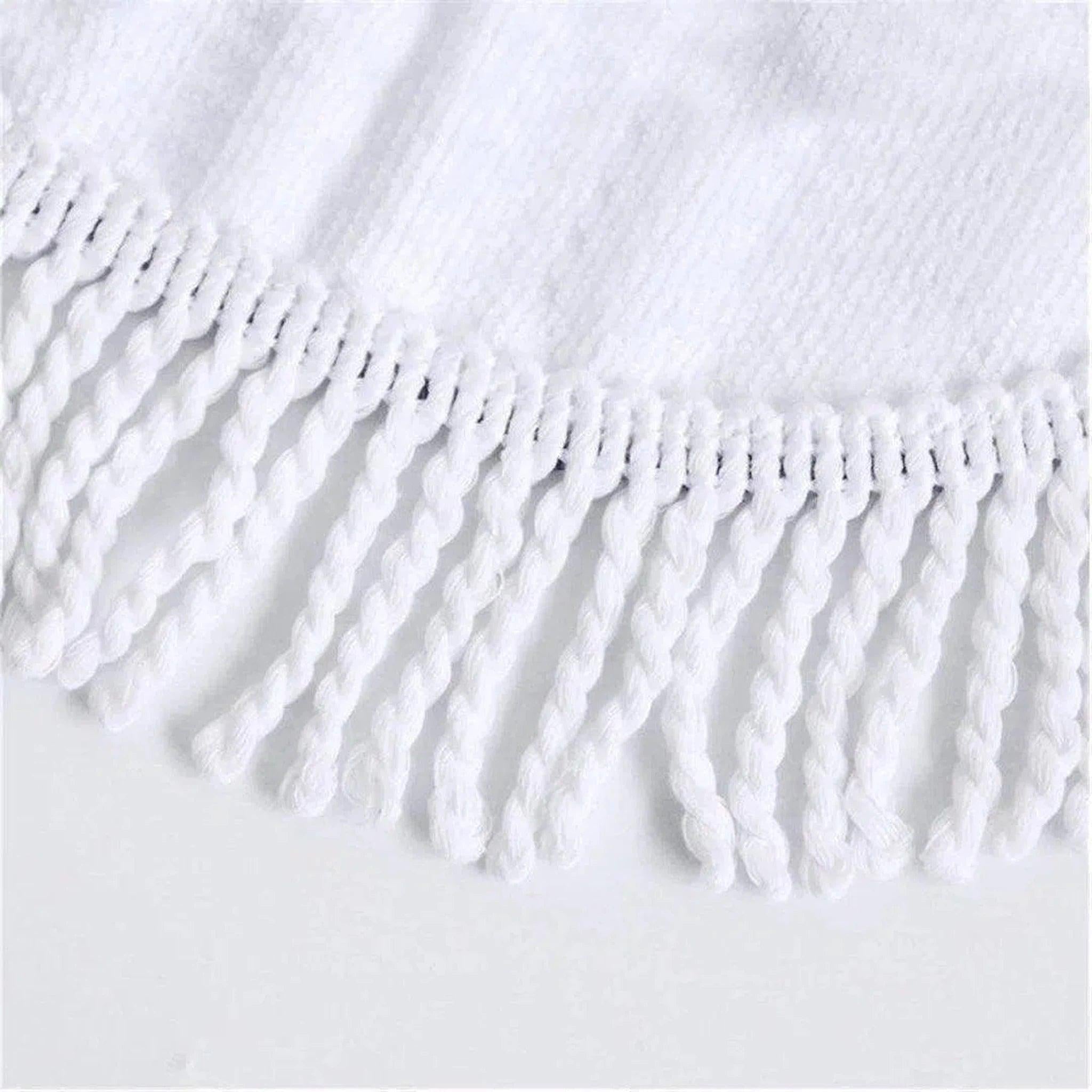 Bali Boats Round Beach Towel