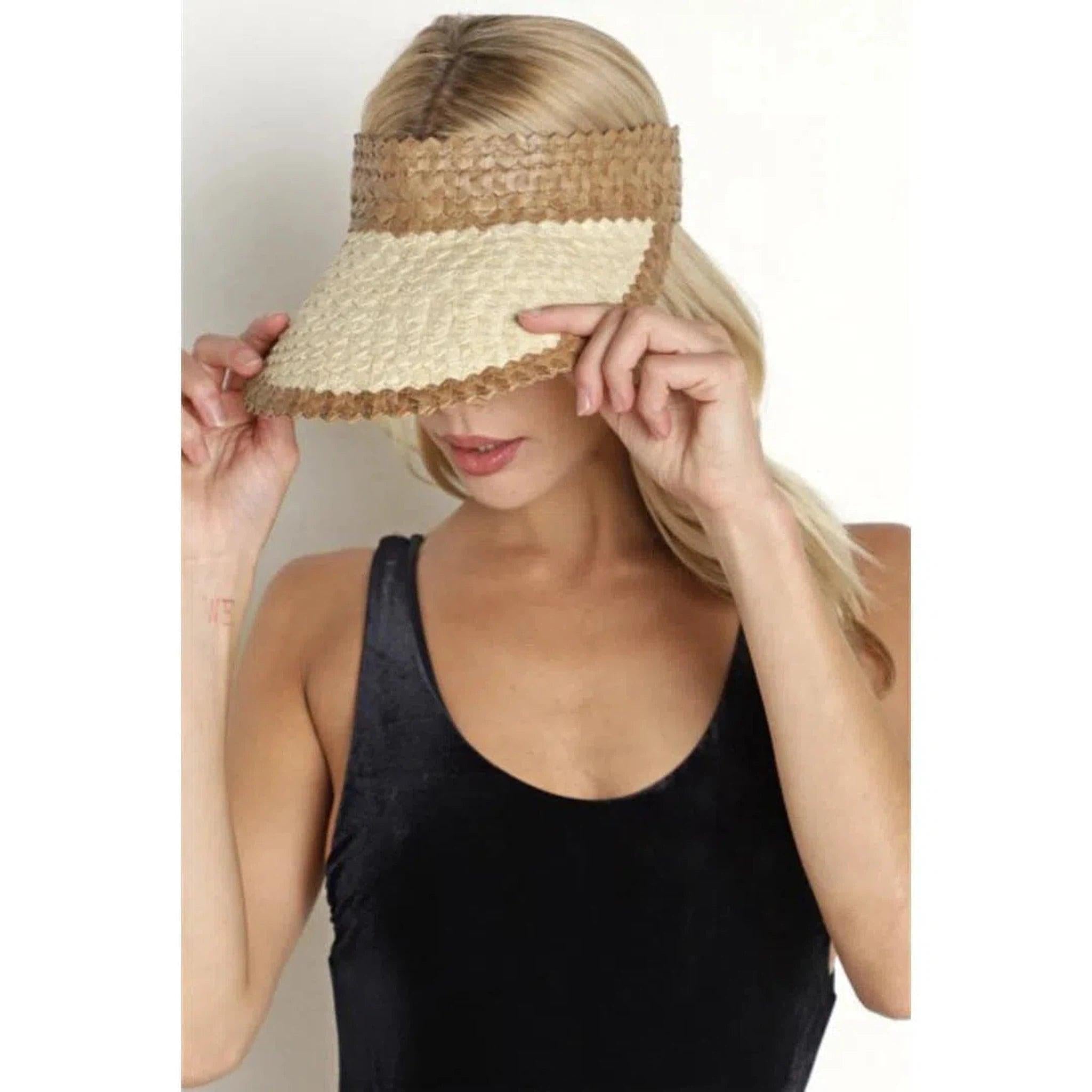 Bali Palm Island Sun Visor