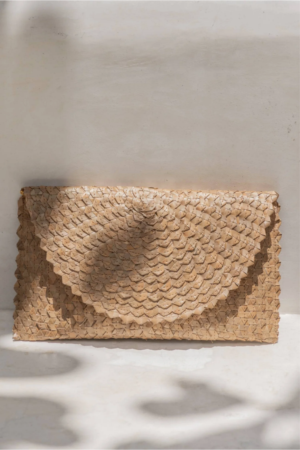Bali Palm Rattan Clutch