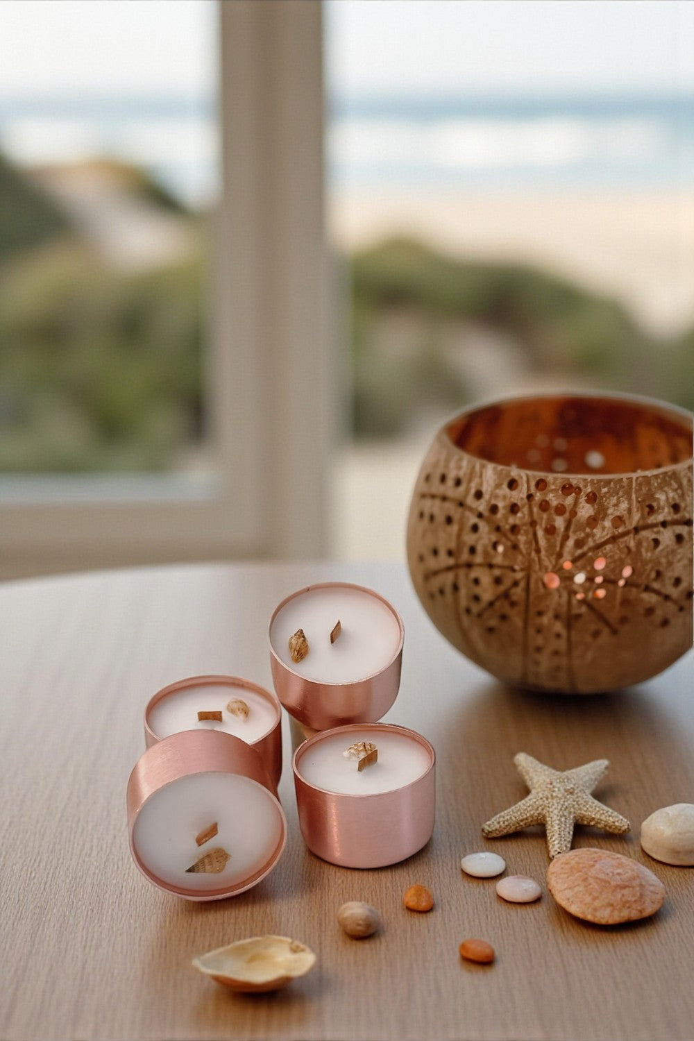 Beach Bonfire Handpoured Tealights