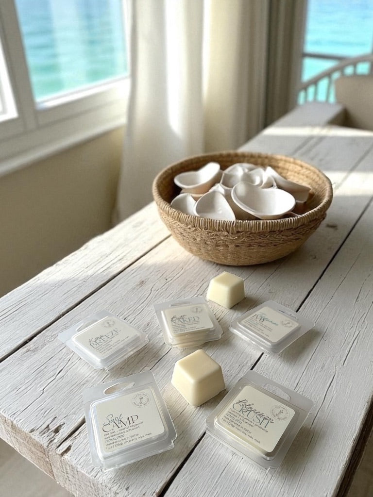 Beach Bonfire Luxury Wax Melts - Handmade in Southern California