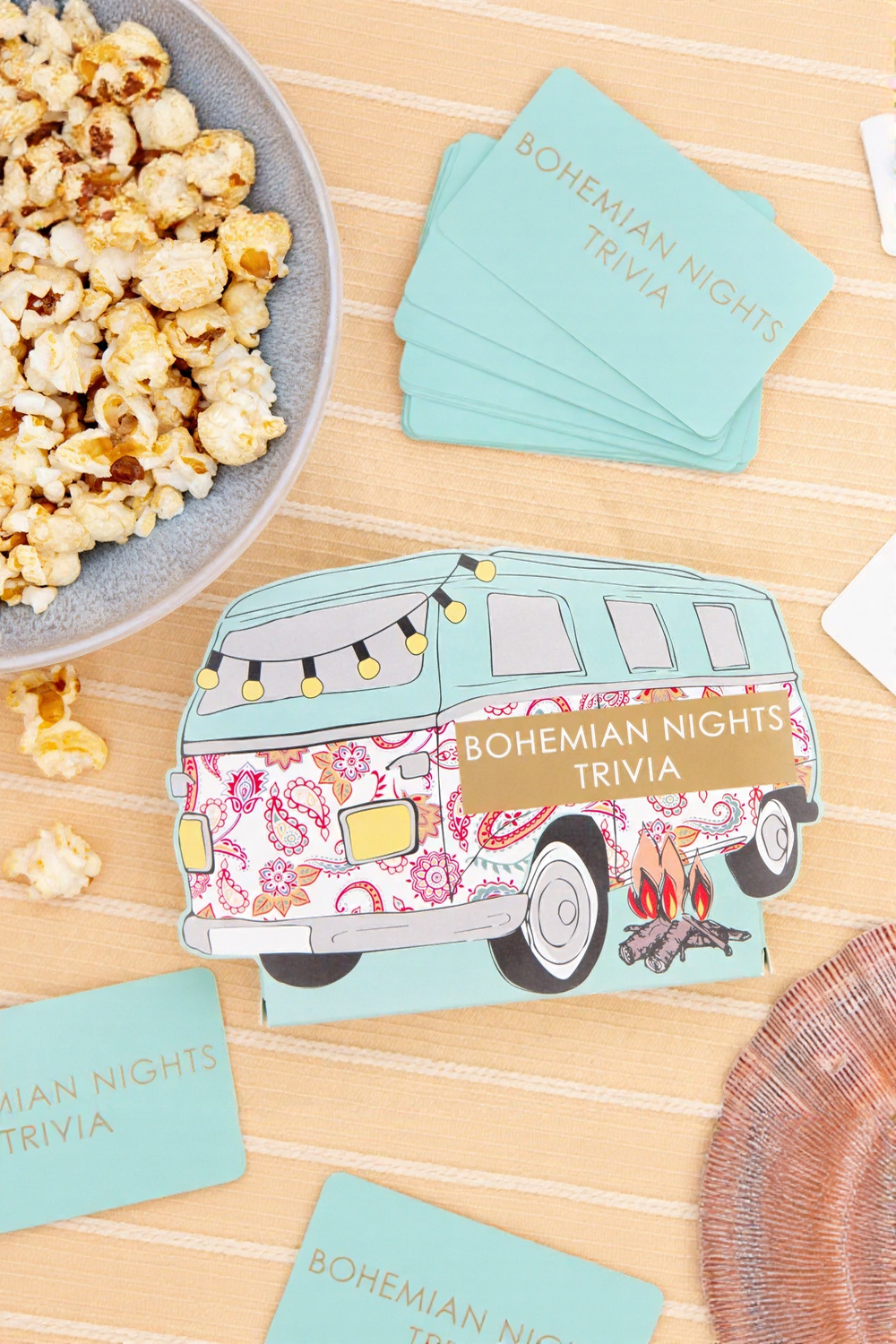 Bohemian Nights Campervan Trivia Game