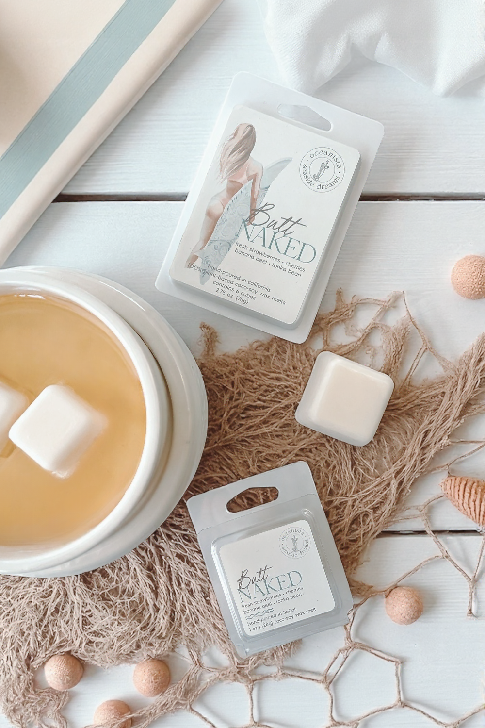 Butt Naked Wax Melts - Handmade in Southern California