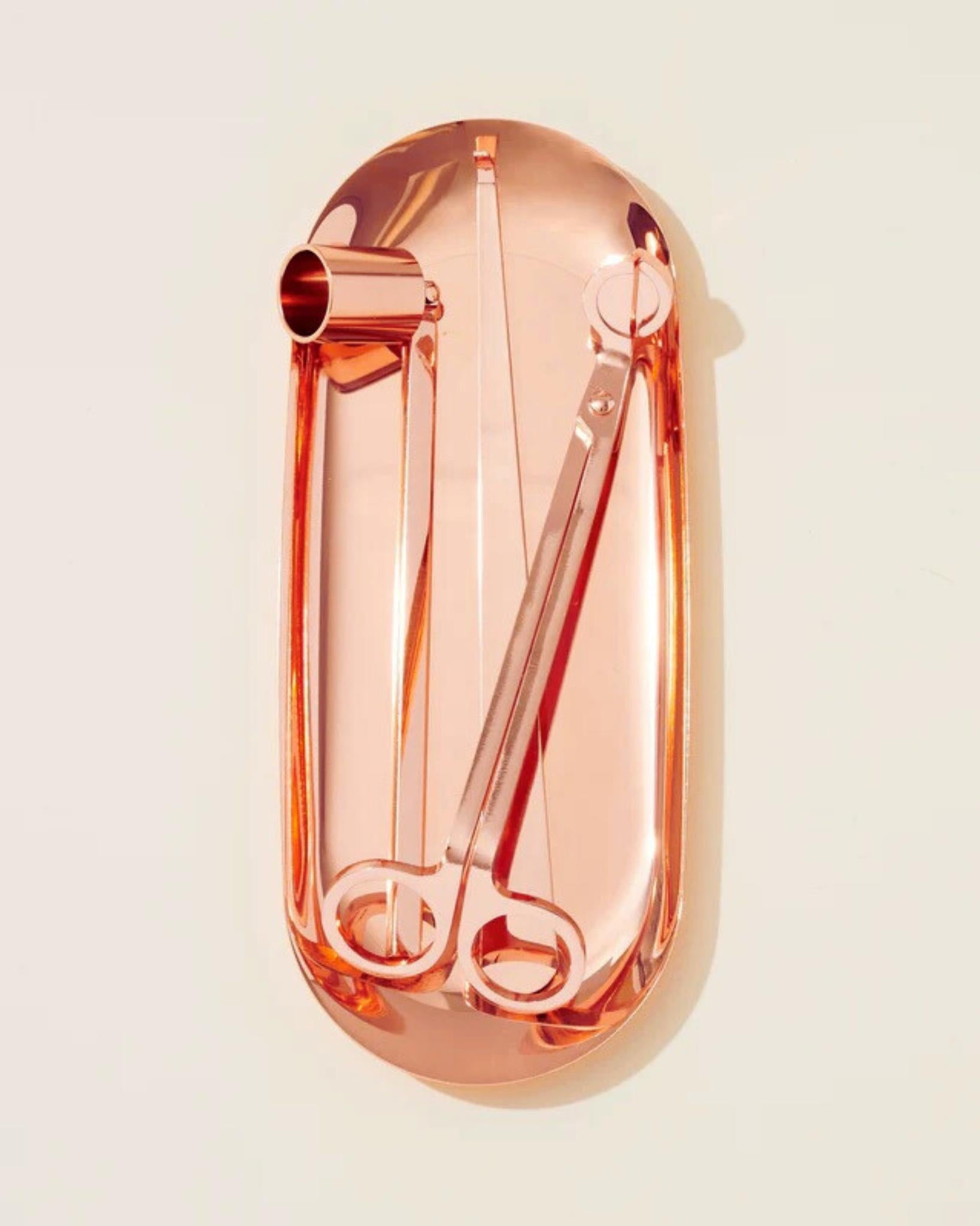 Candle Care Kit in Rose Gold