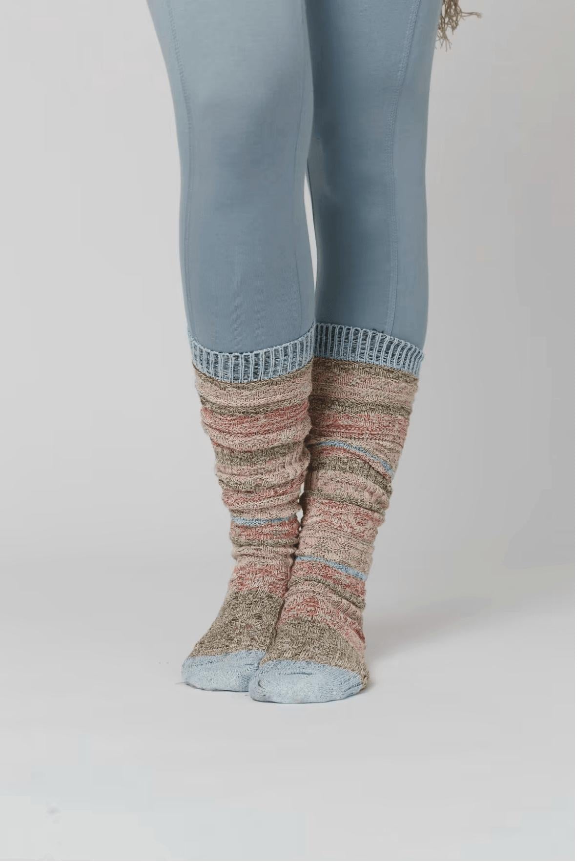 Cecily Stripe Boho Socks