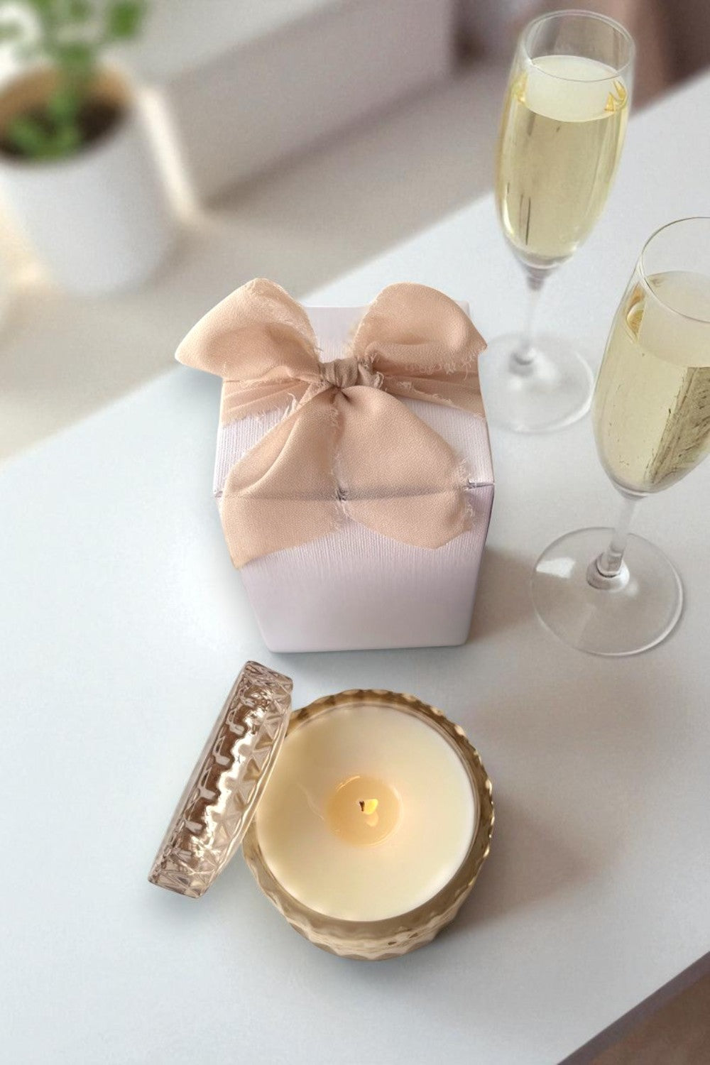 Champagne Toast Luxe Hand Poured Candle