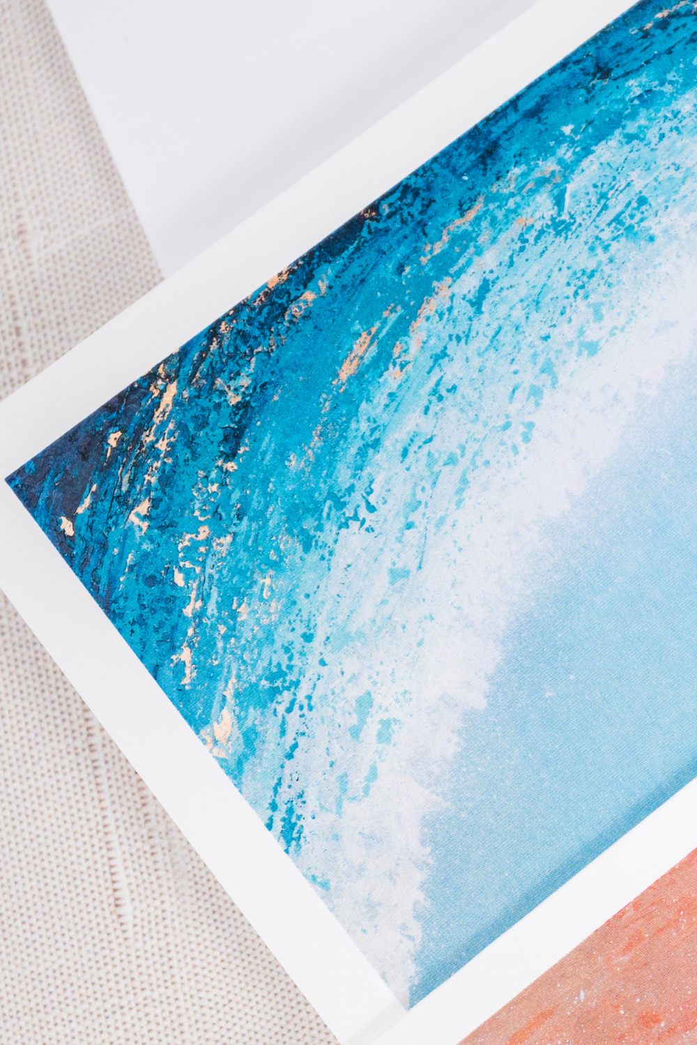 Coastal Abstract Note Cards