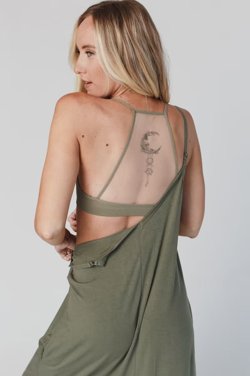 Crescent Moon Tattoo Bralette