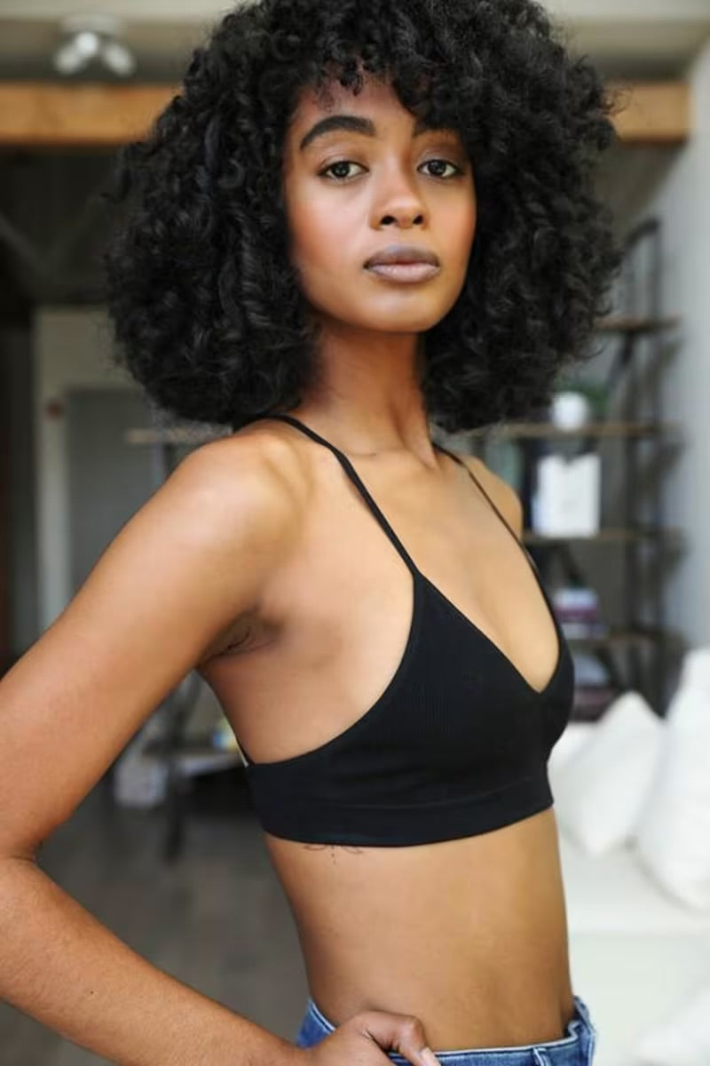 Crescent Moon Tattoo Bralette