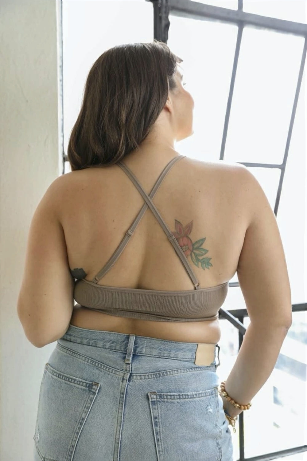 Crochet High Neck Bralette