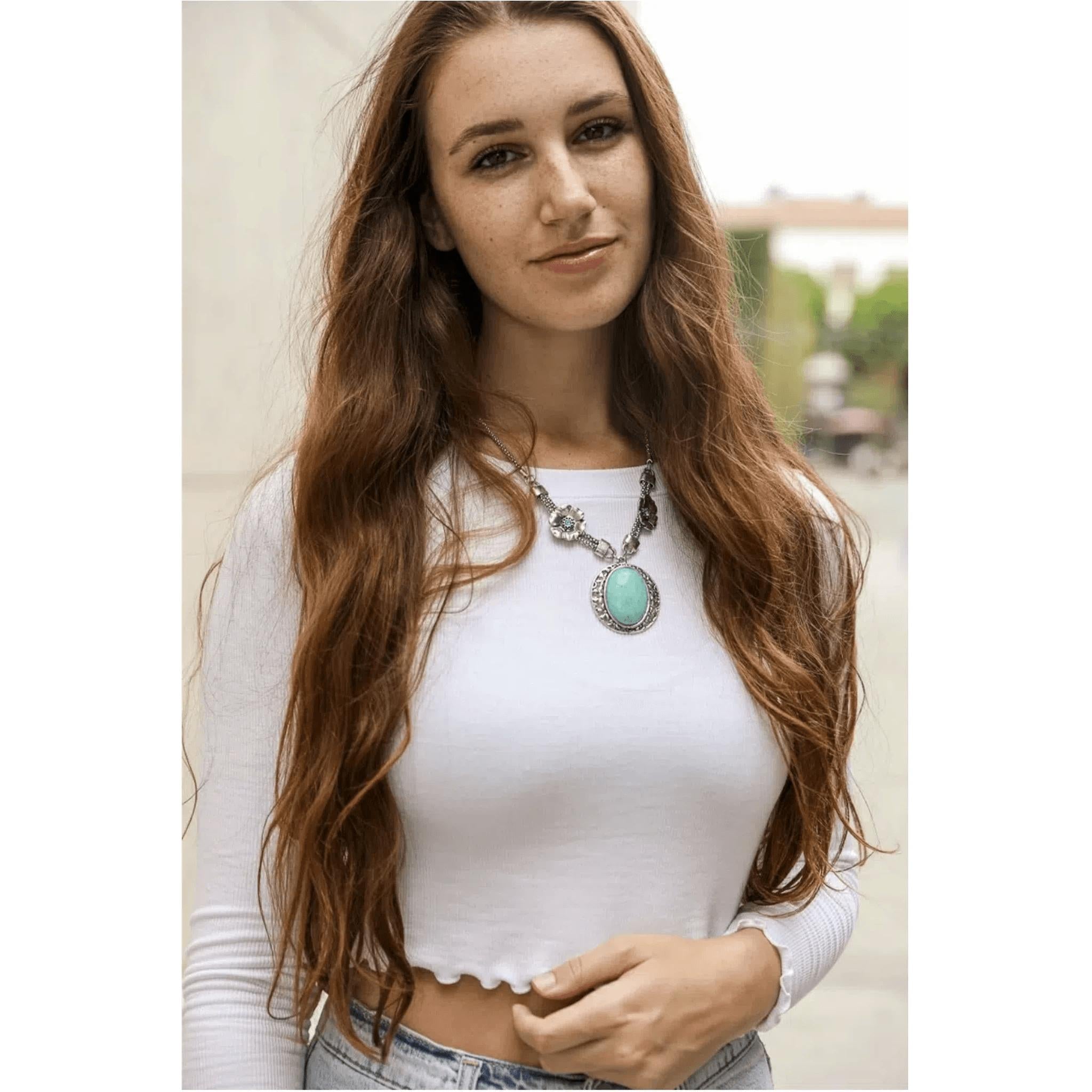 Florette Turquoise Necklace