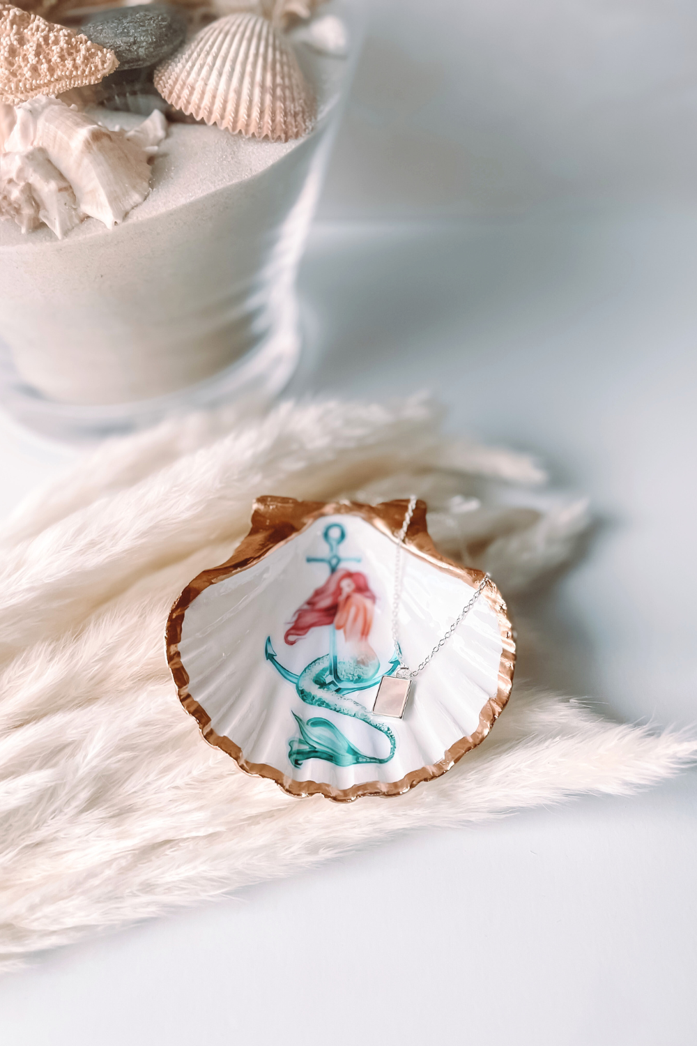 Handmade Sea-maiden Trinket Tray