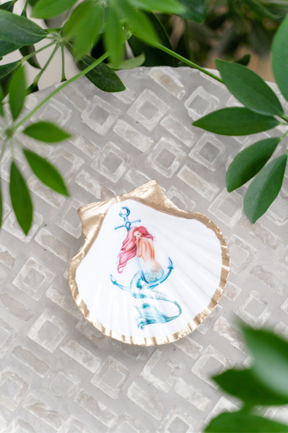 Handmade Sea-maiden Trinket Tray