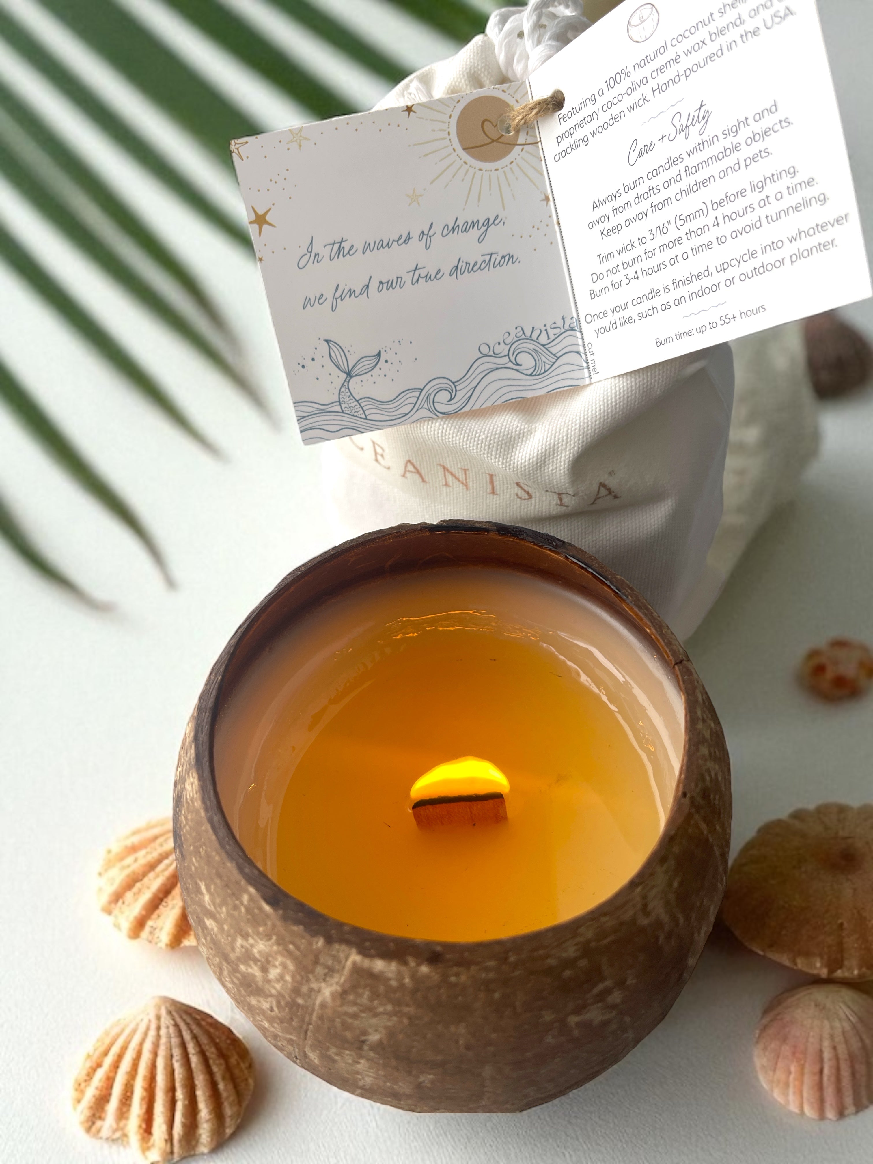 Island Spice™ - Artisan Coconut Bowl Candle