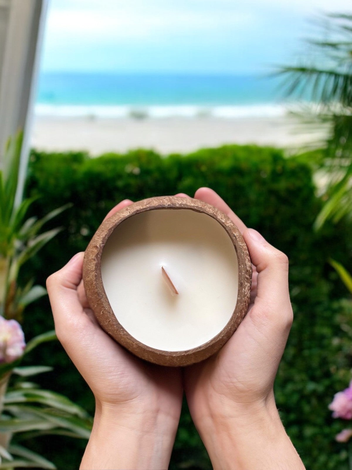 Island Spice™ - Artisan Coconut Bowl Candle