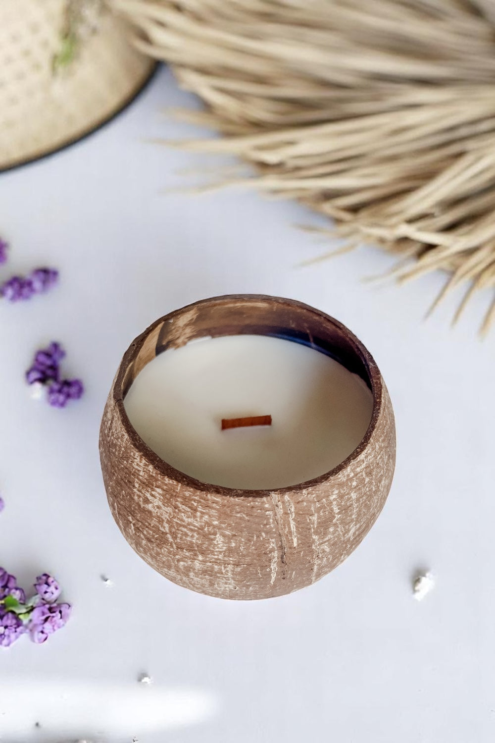 Island Spice™ - Artisan Coconut Bowl Candle