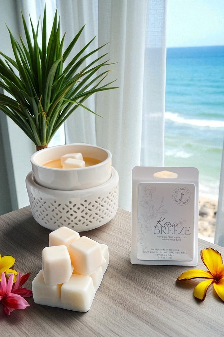 Kona Breeze Luxury Wax Melts - Handmade in Southern California