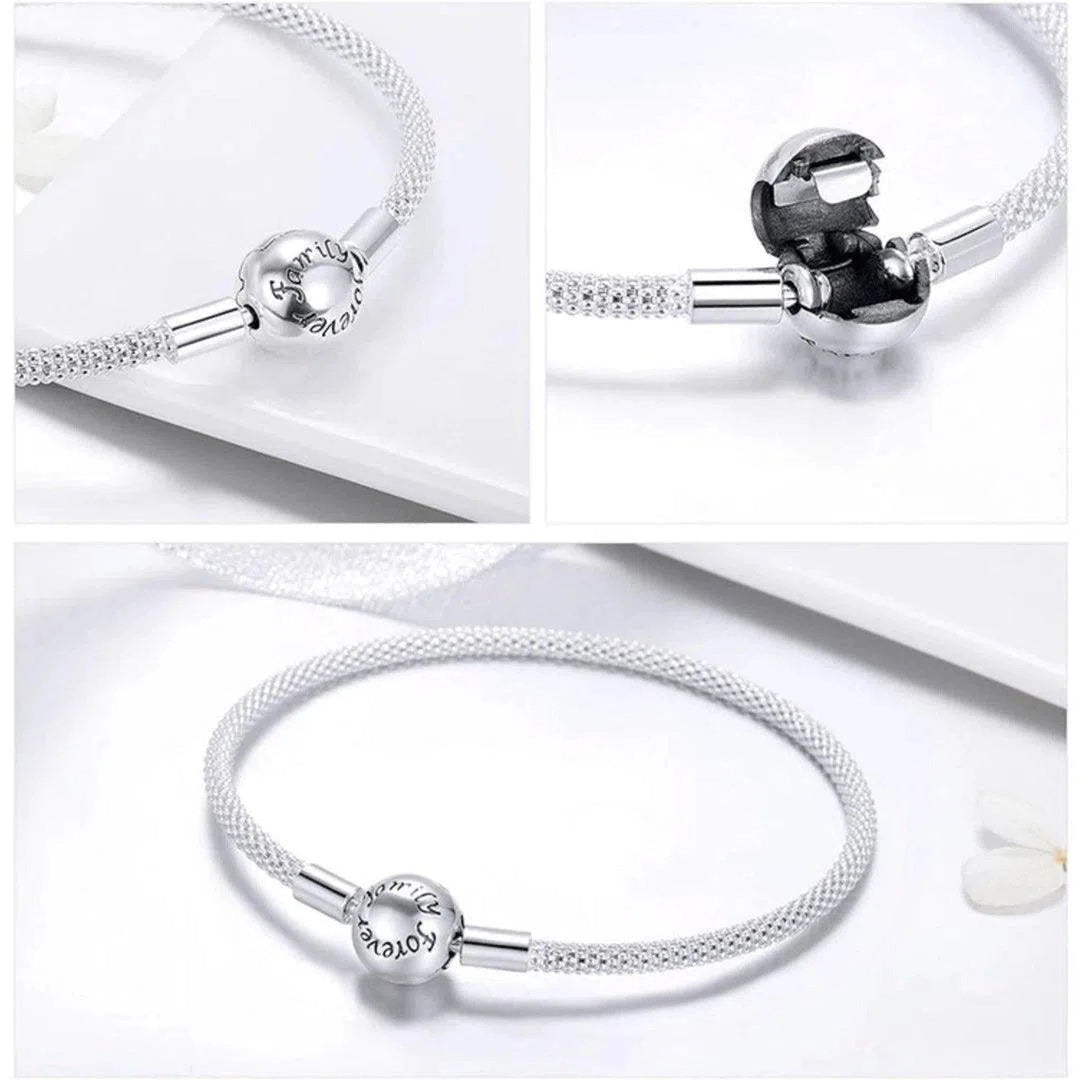 Love Forever Mesh Chain Bracelet - Oceanista
