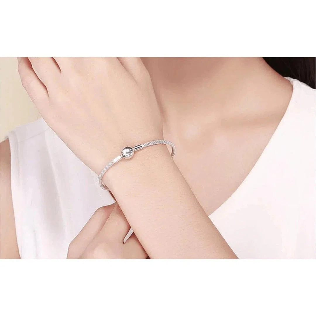Love Forever Mesh Chain Bracelet - Oceanista