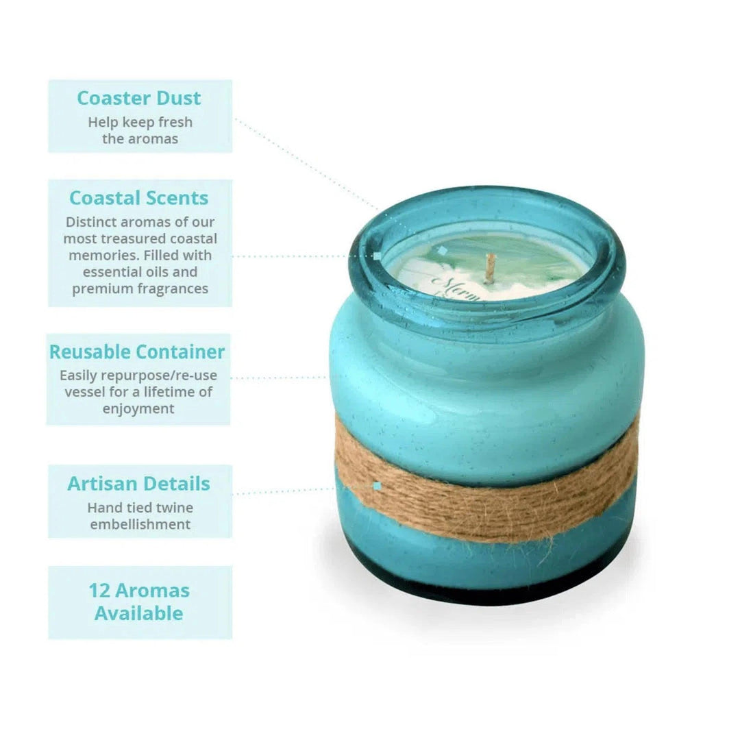 Mermaid Island Turquoise Bay Candle - Oceanista