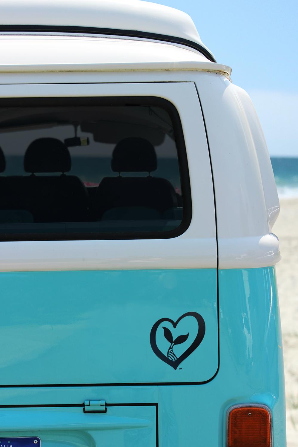 Mermaid at Heart™ Car Decal Sticker