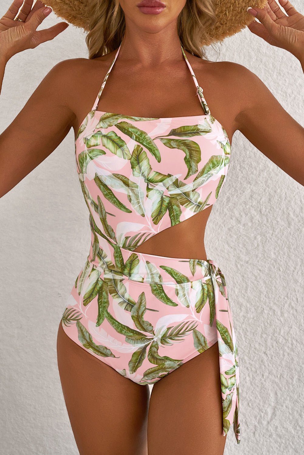 Miami Palm One Piece Swim Suit