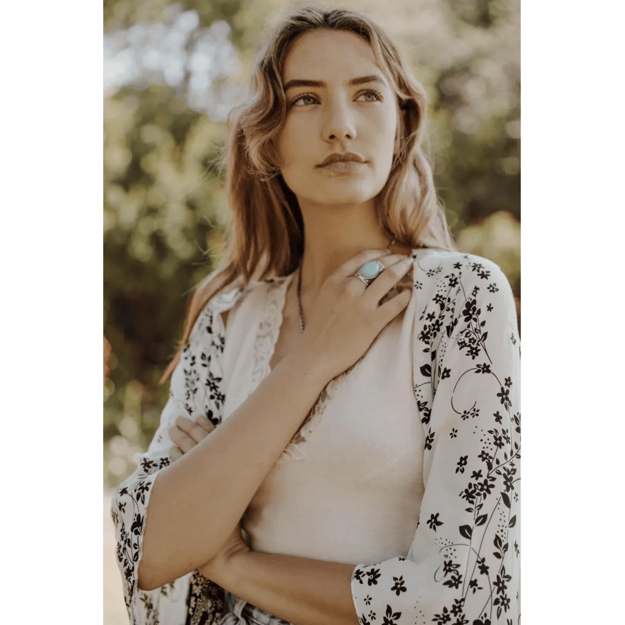 Mohave Statement Turquoise Ring