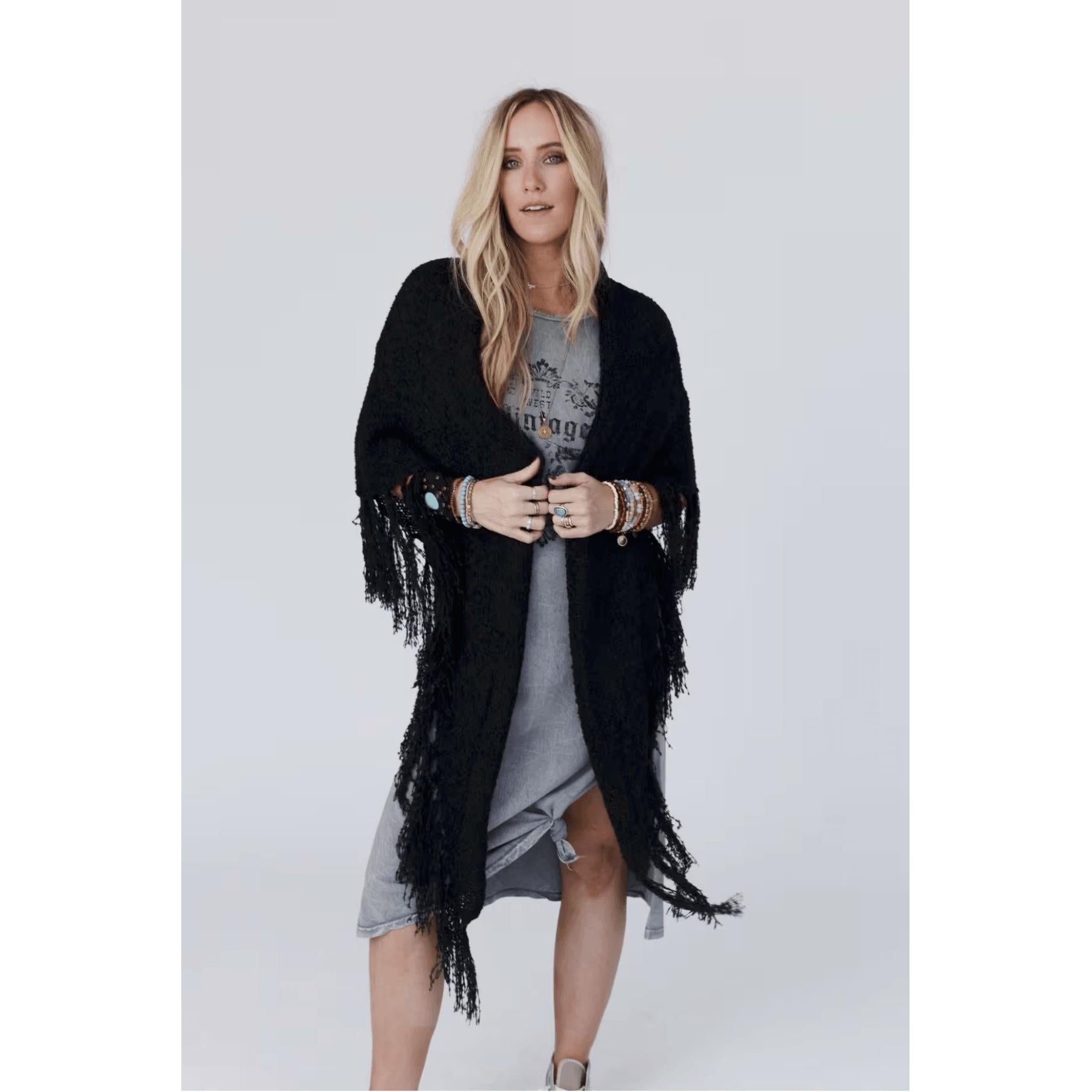 Moon Shadows Ruana Wrap