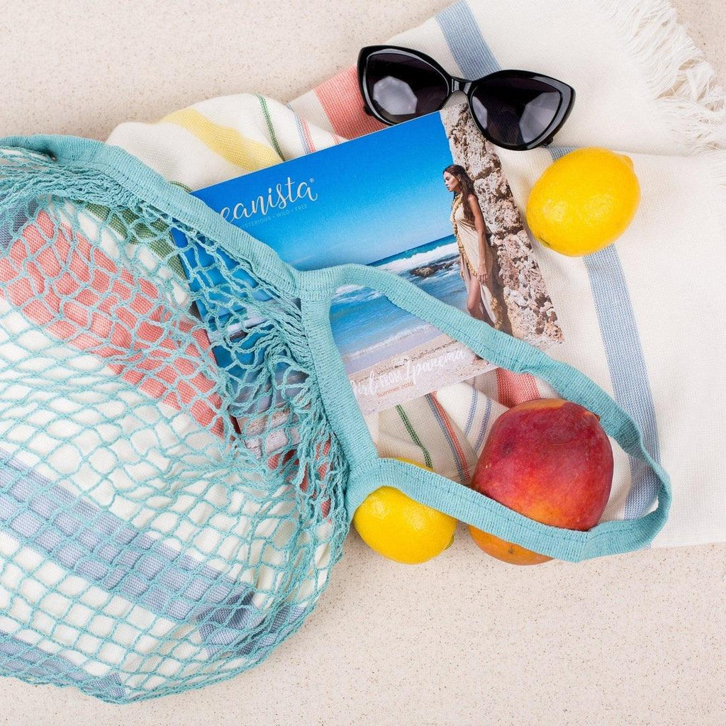 Oceanista Beach Net Market Tote