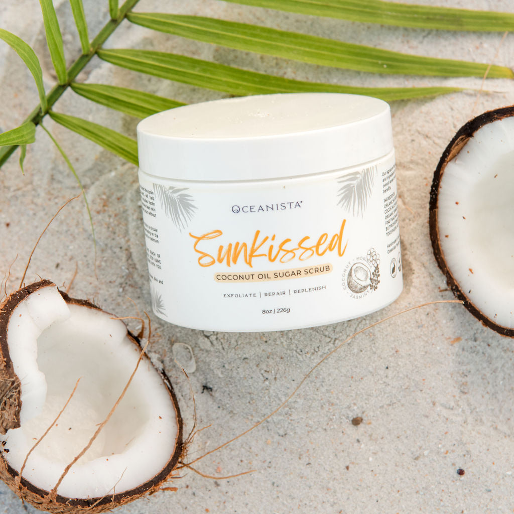Oceanista Sunkissed Coconut Oil Sugar Scrub