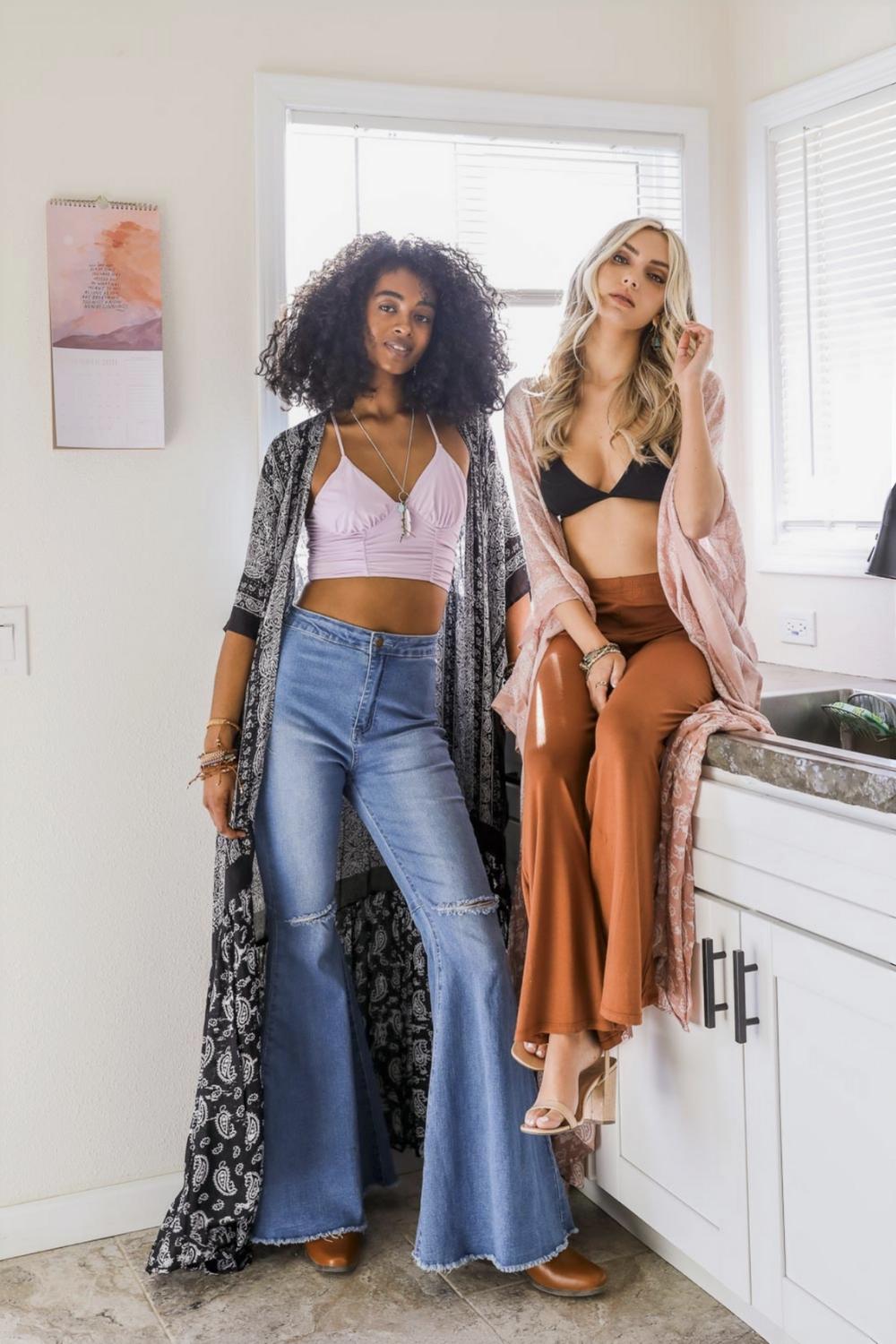 Paisley Tapestry Free Flow Duster Kimono