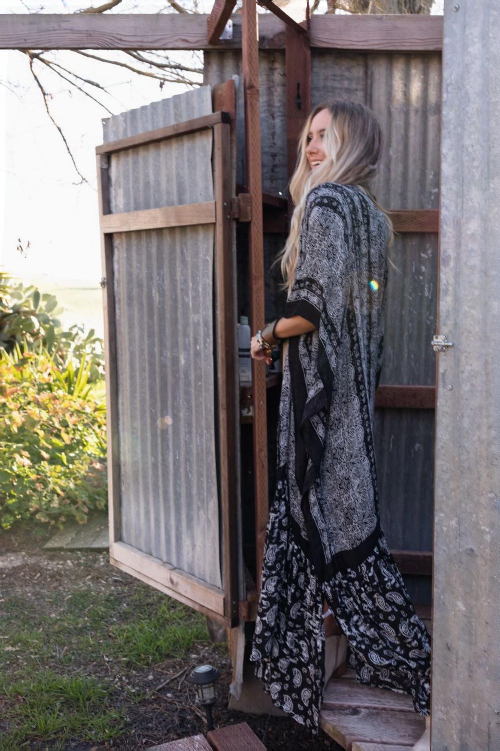 Paisley Tapestry Free Flow Duster Kimono