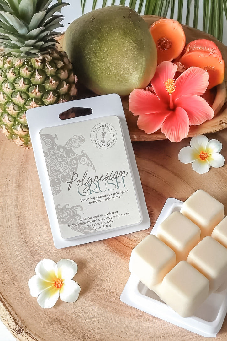 Polynesian Crush Luxury Wax Melts - Handmade in Southern California
