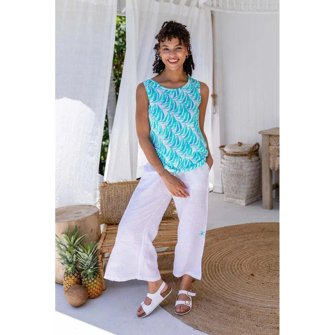 Sailaway Tank Top - Oceanista