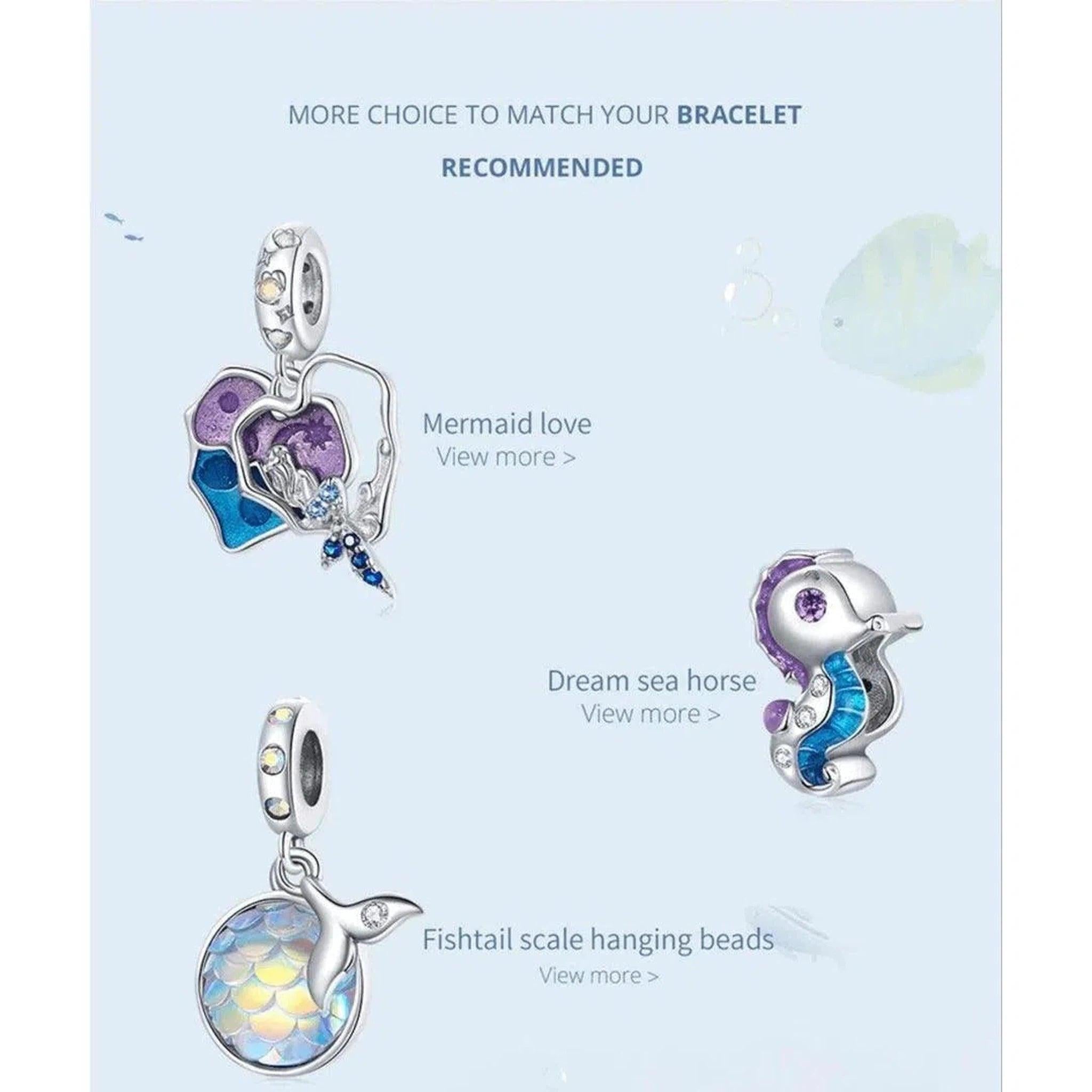 Seahorse Ocean Charm