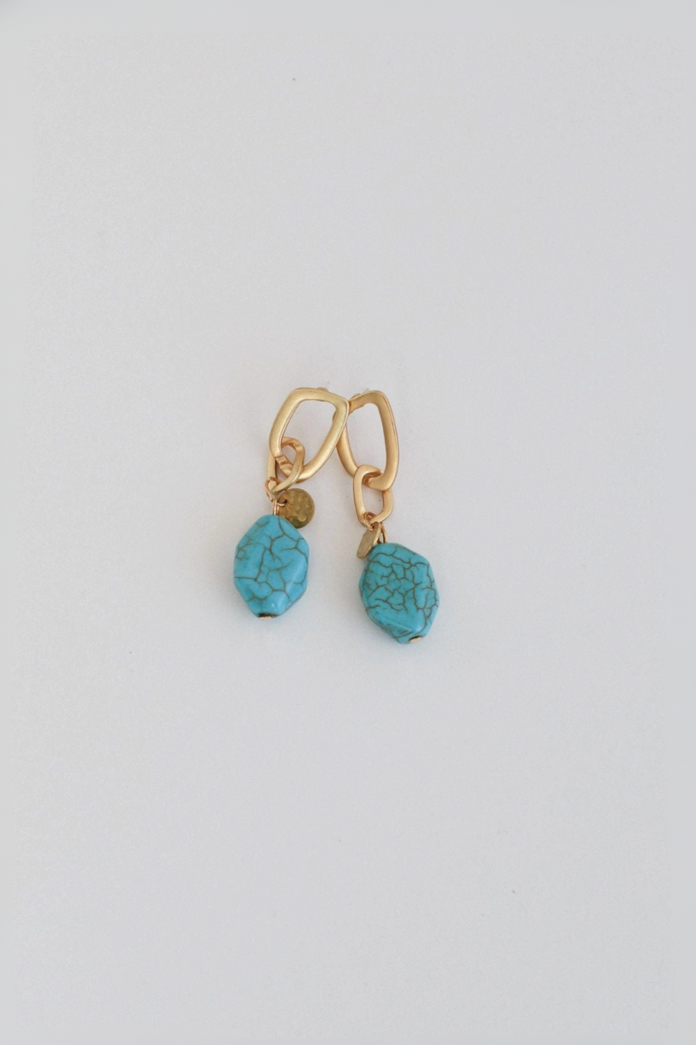 Serene Stone Drop Earrings