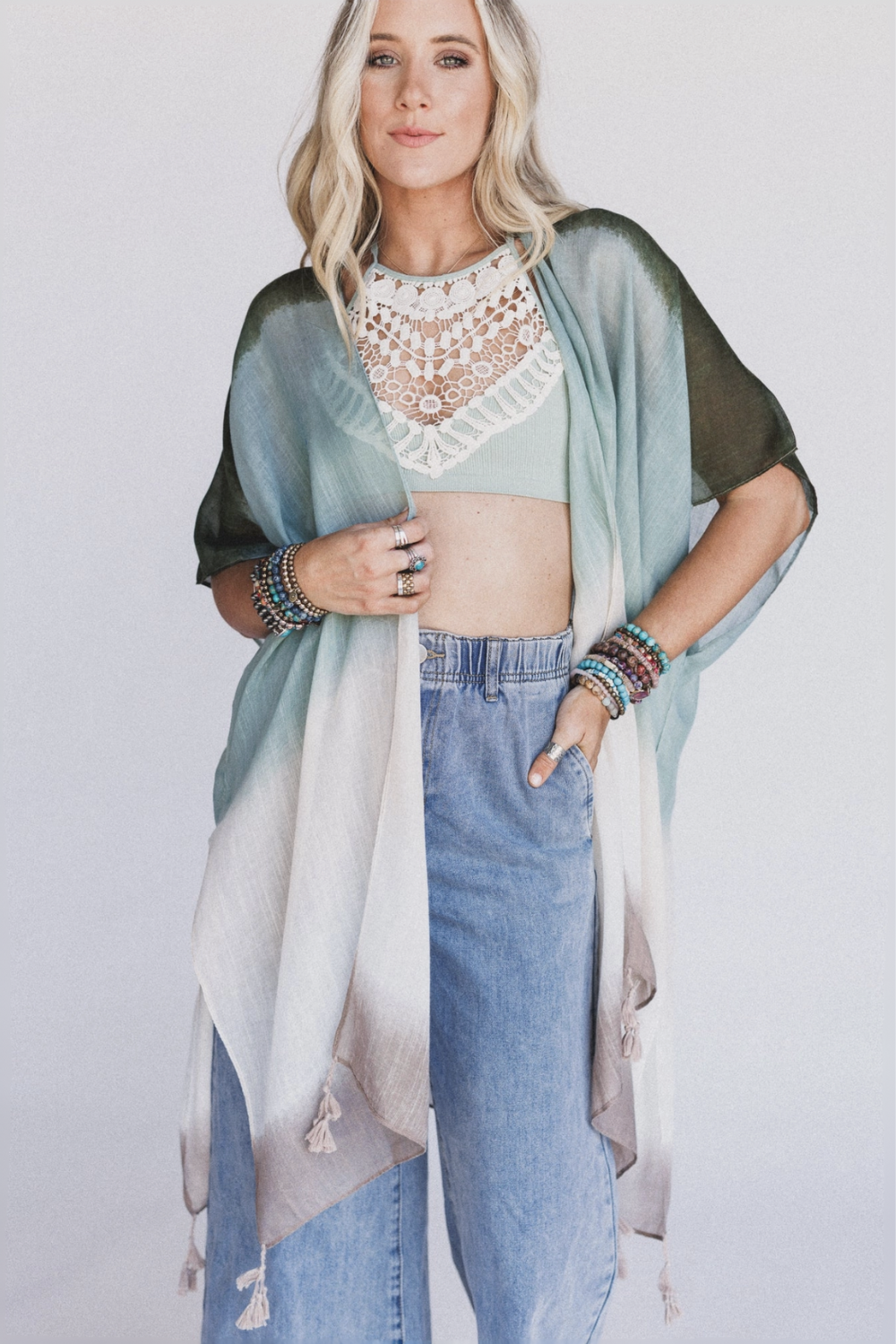 Sienna Soul Ombre Kimono