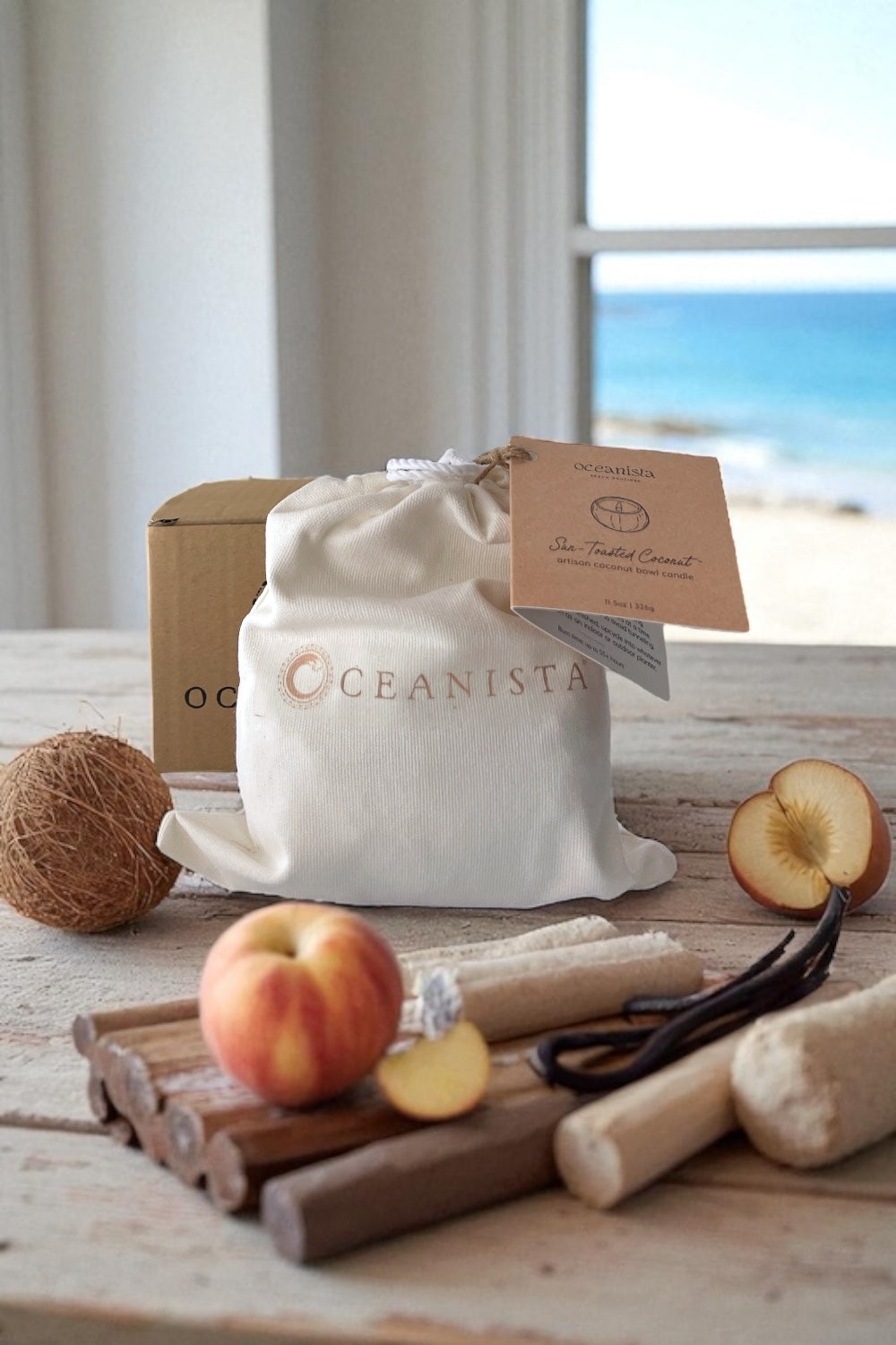 Sun-Toasted Coconut™ - Artisan Coconut Bowl Candle