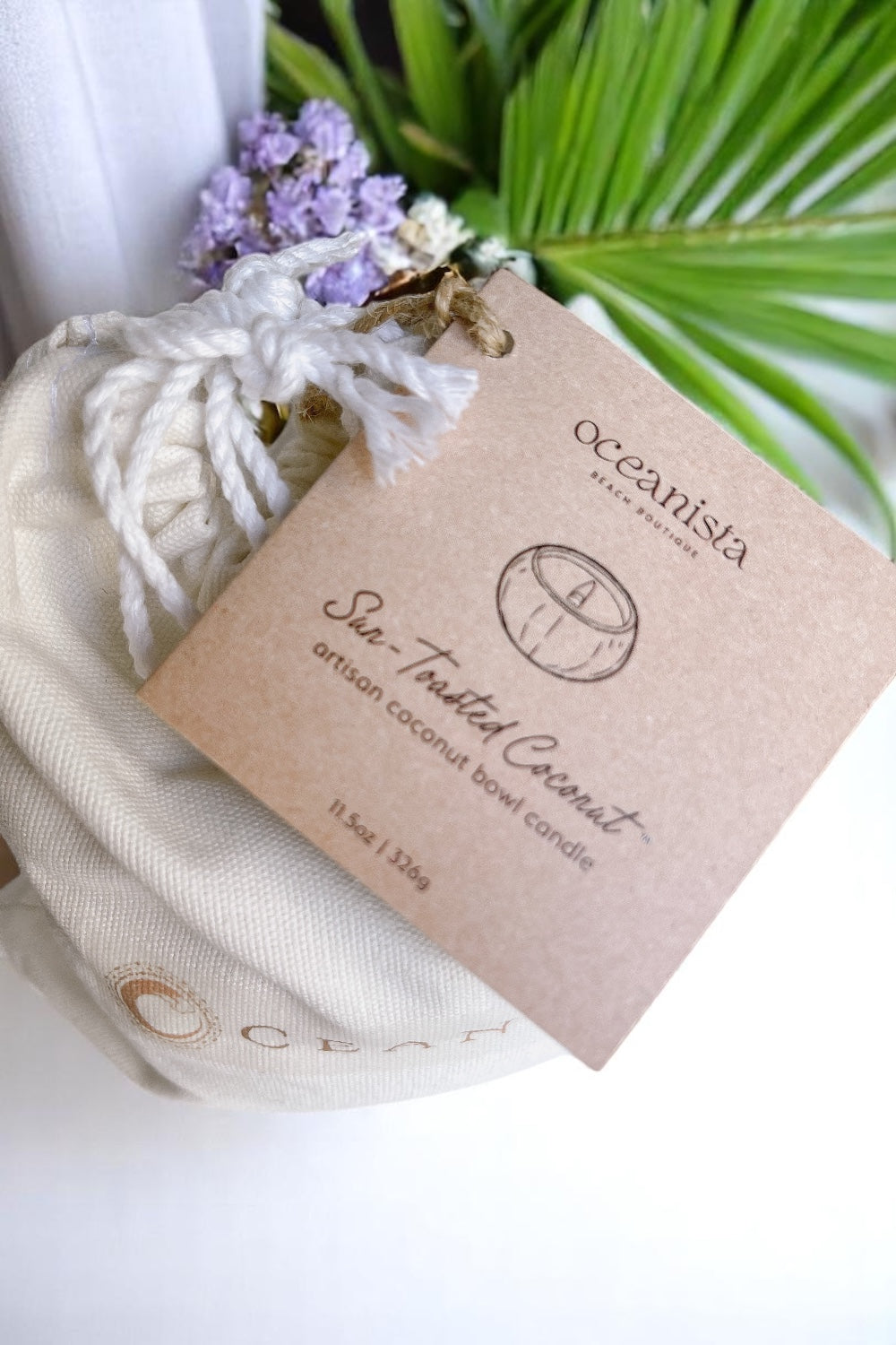 Sun-Toasted Coconut™ - Artisan Coconut Bowl Candle