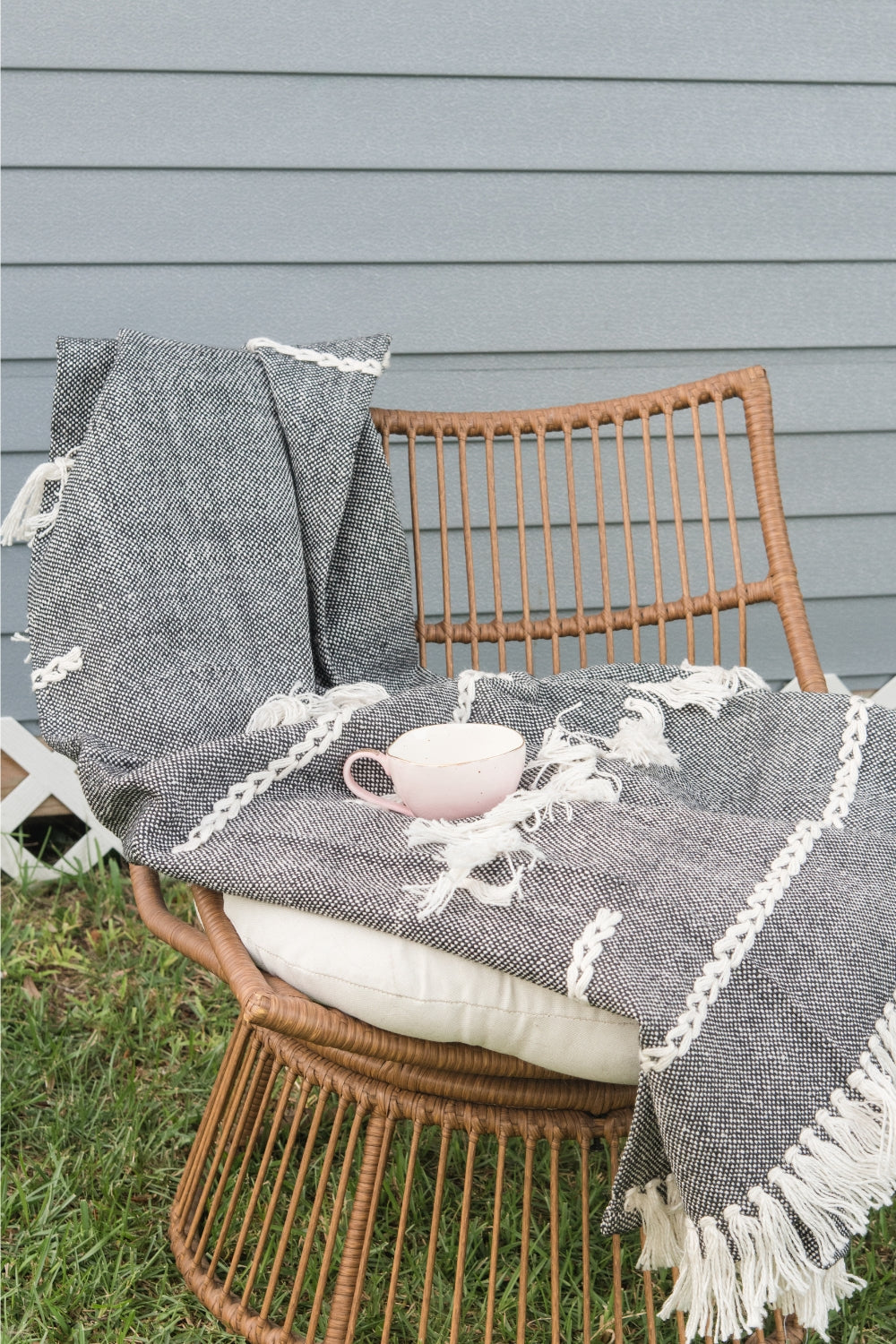 The Harriet Hand Woven Throw