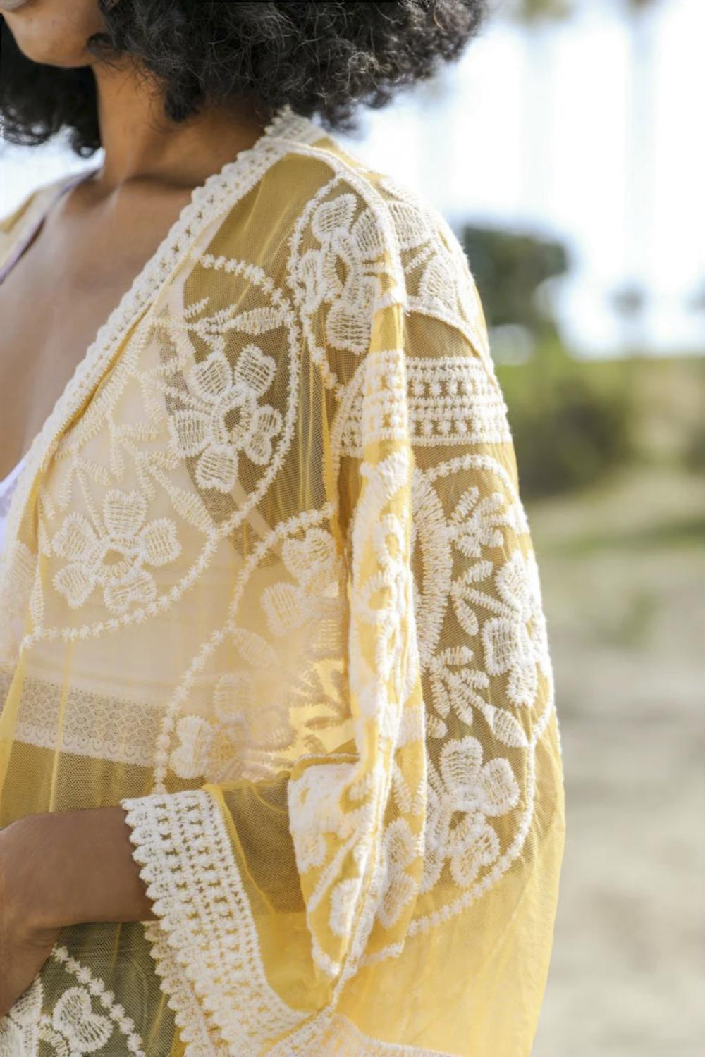 The Kate Majestic Lace Kimono