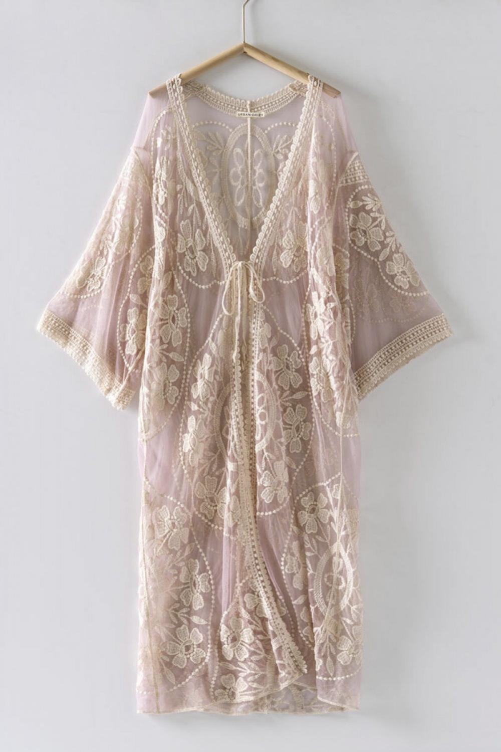 The Kate Majestic Lace Kimono
