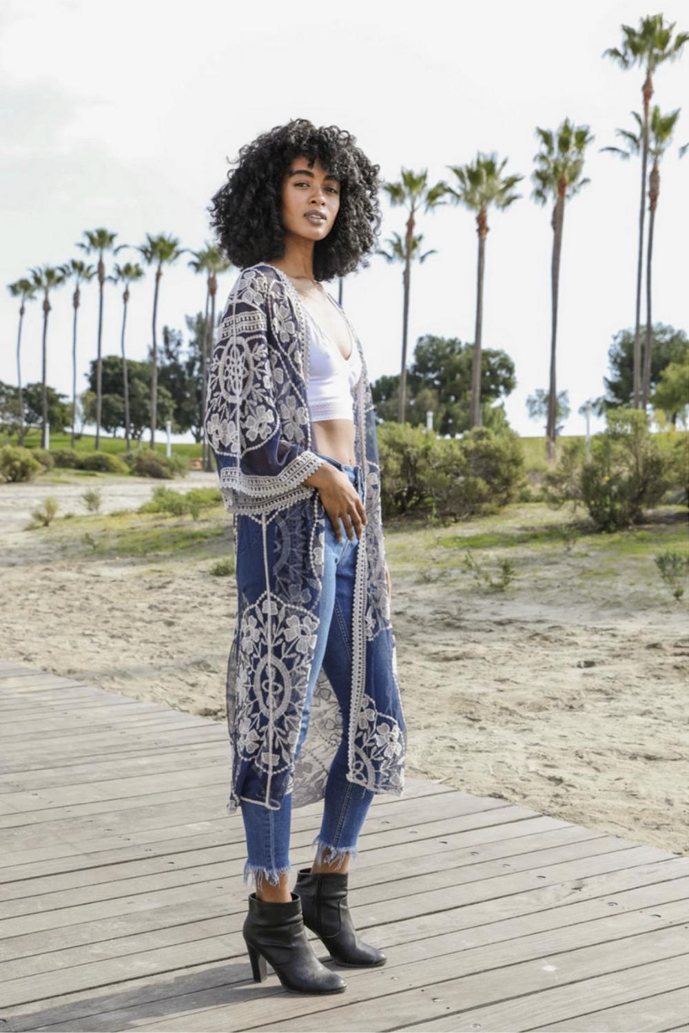The Kate Majestic Lace Kimono