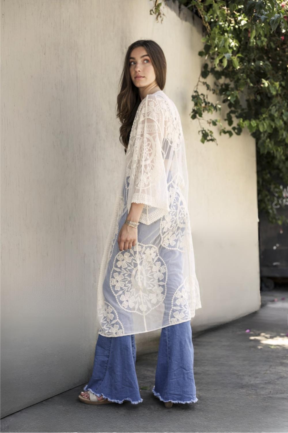 The Kate Majestic Lace Kimono