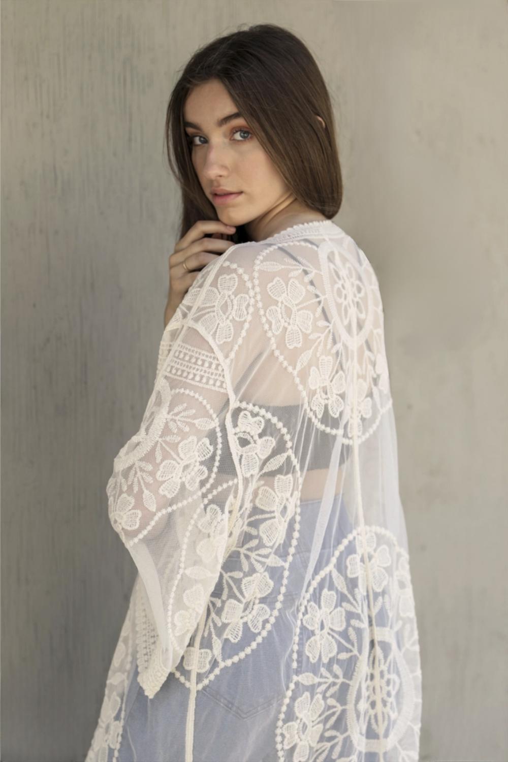 The Kate Majestic Lace Kimono