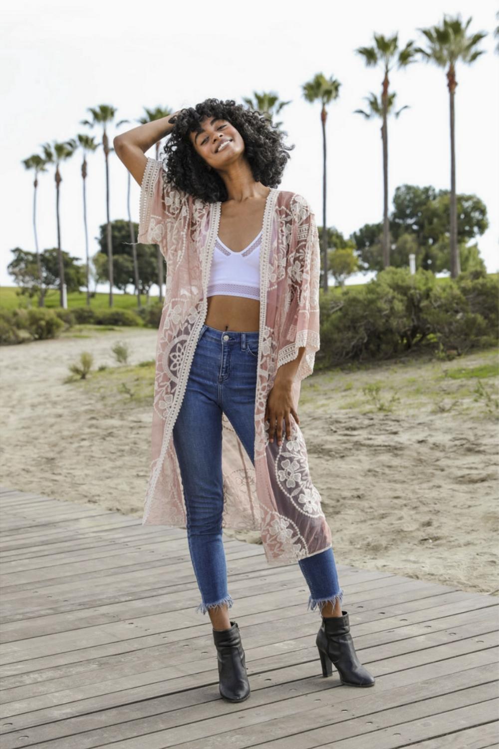 The Kate Majestic Lace Kimono