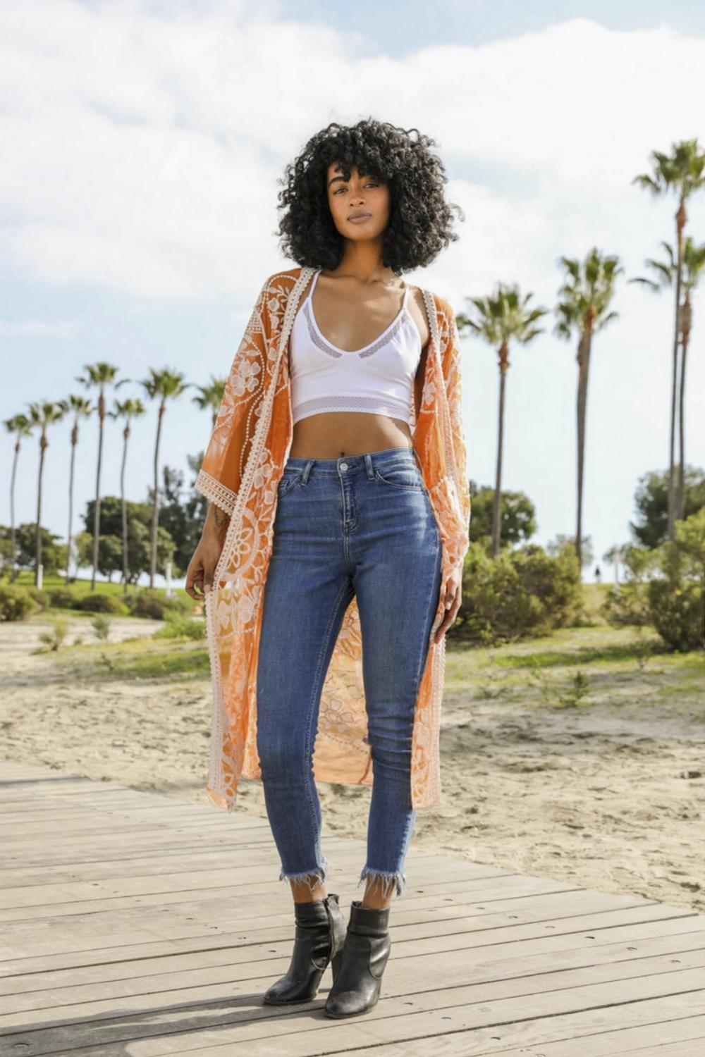 The Kate Majestic Lace Kimono