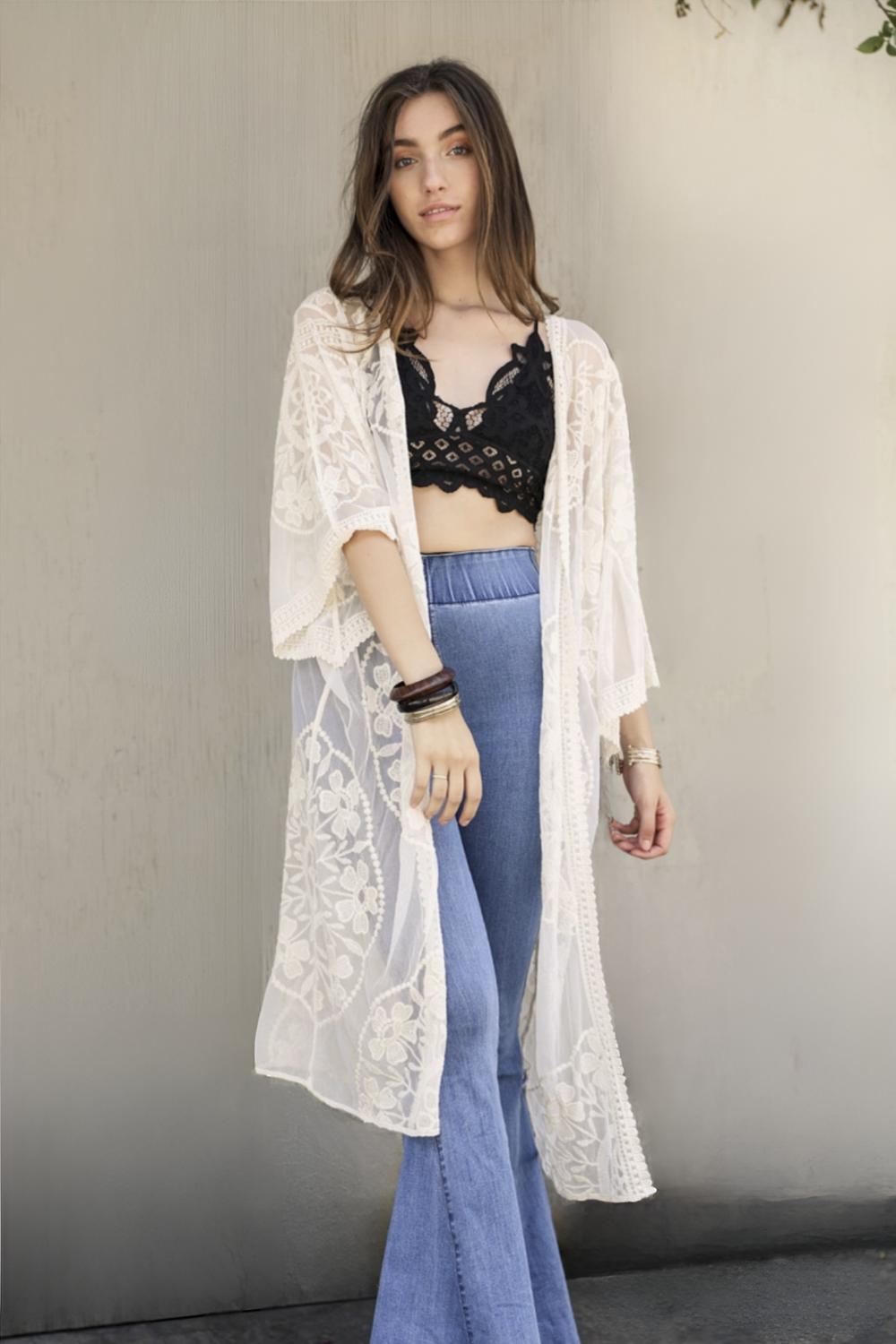 The Kate Majestic Lace Kimono