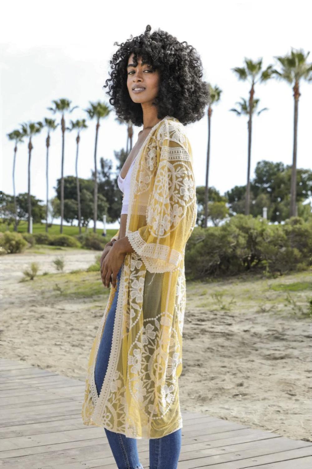 The Kate Majestic Lace Kimono