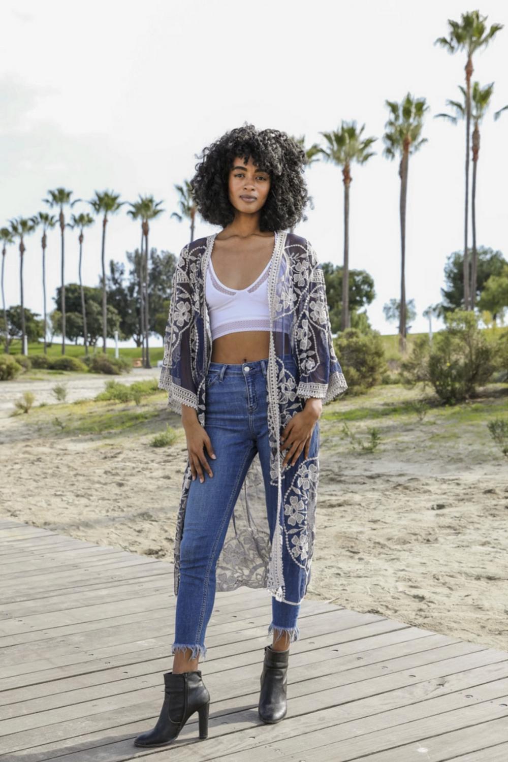 The Kate Majestic Lace Kimono